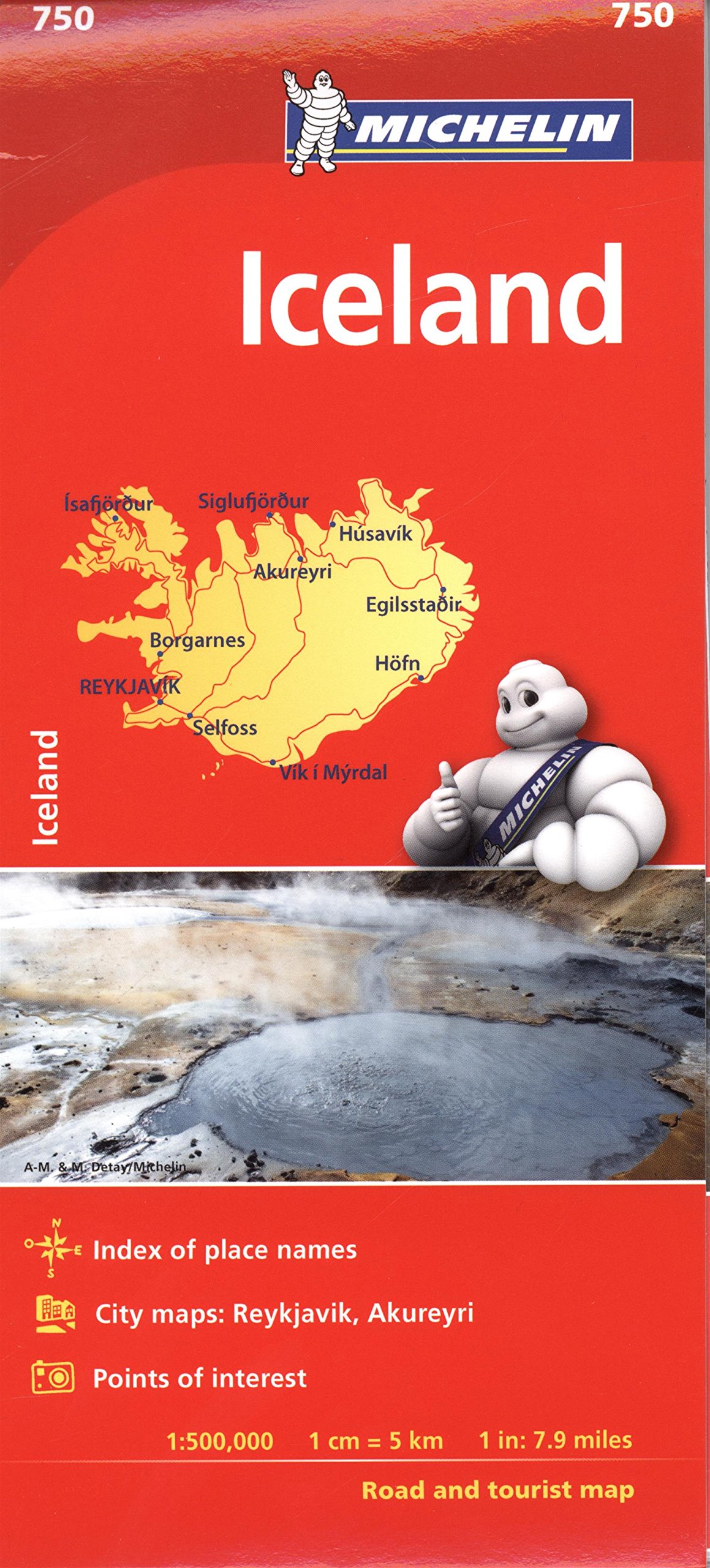 750 - Iceland - Michelin map-2022edi